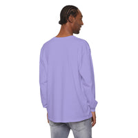 Spooky Scary Skeletons Comfort Colors Unisex Garment-dyed Long Sleeve T-Shirt