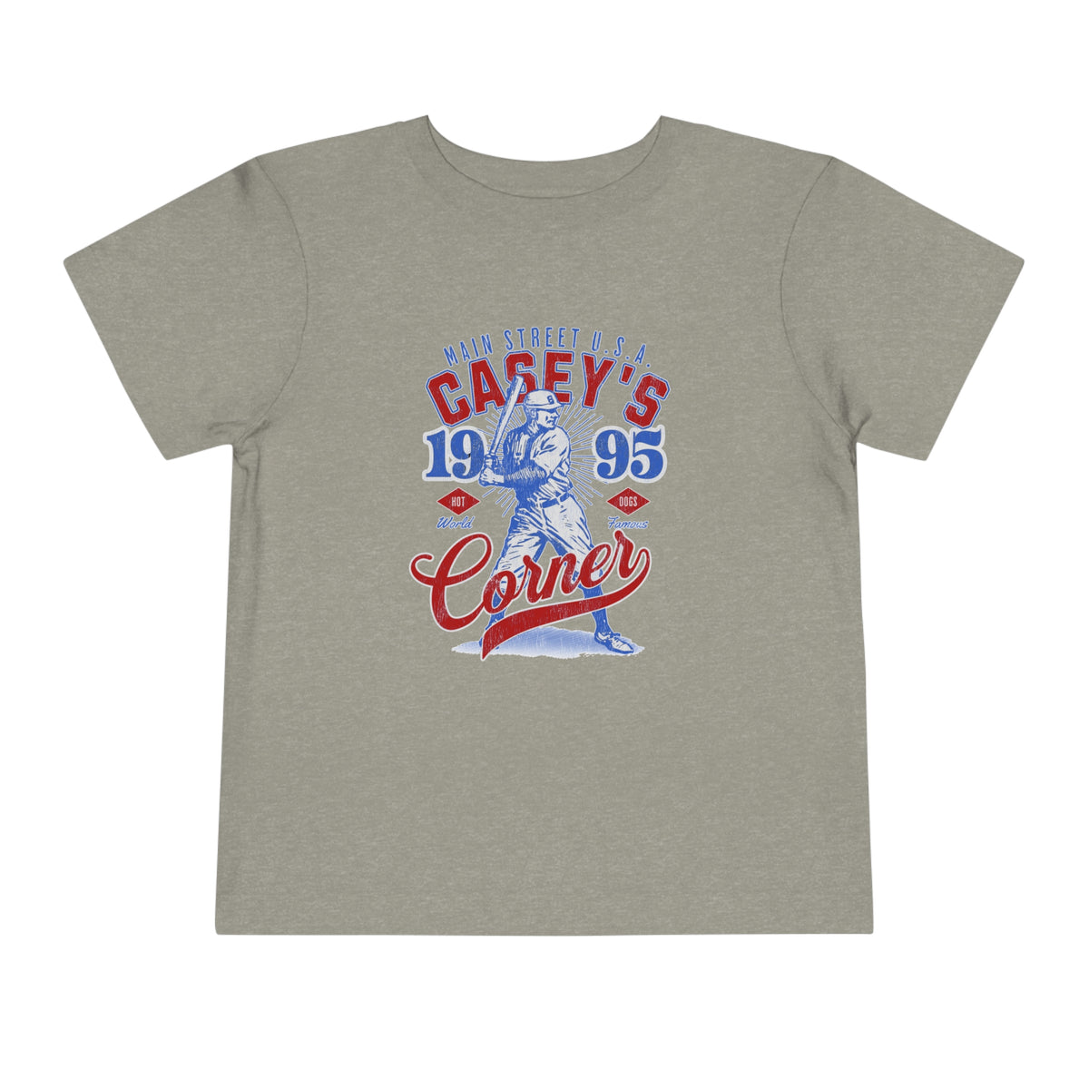 Casey’s Corner Distressed Bella Canvas Toddler Short Sleeve Tee