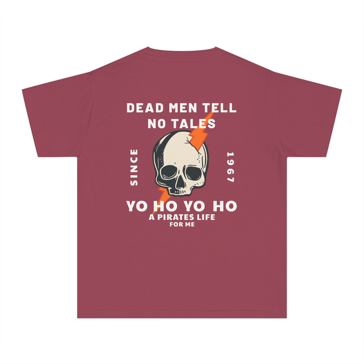 Dead Men Tell No Tales Comfort Colors Youth Midweight Tee