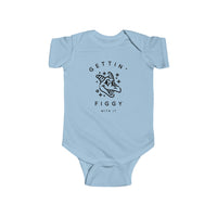 Gettin' Figgy With It Rabbit Skins Infant Fine Jersey Bodysuit