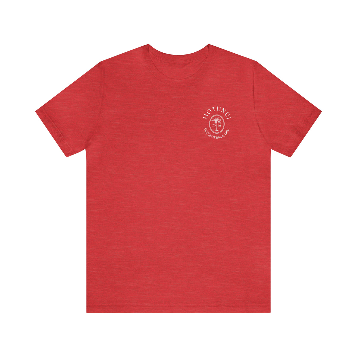 Motunui Coconut Bar and Grill Bella Canvas Unisex Jersey Short Sleeve Tee