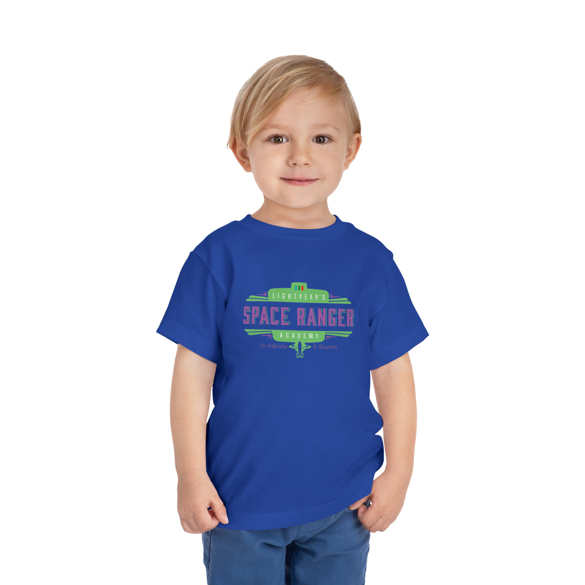 Lightyear's Space Ranger Academy Bella Canvas Toddler Short Sleeve Tee