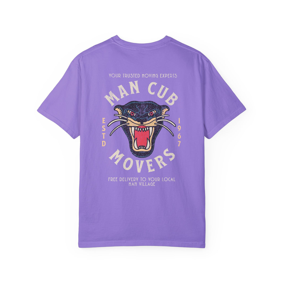 Man Cub Movers Comfort Colors Unisex Garment-Dyed T-shirt
