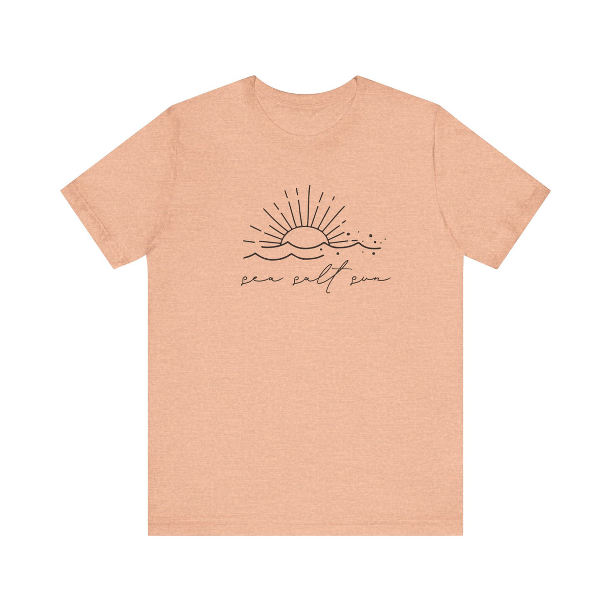 Sea Salt Sun Bella Canvas Unisex Jersey Short Sleeve Tee