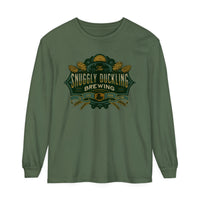 The Snuggly Duckling Brewing Comfort Colors Unisex Garment-dyed Long Sleeve T-Shirt