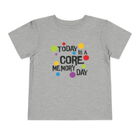 Core Memory Day Bella Canvas Toddler Short Sleeve Tee