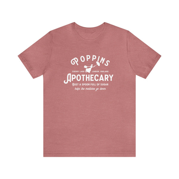 Poppins Apothecary Bella Canvas Unisex Jersey Short Sleeve Tee