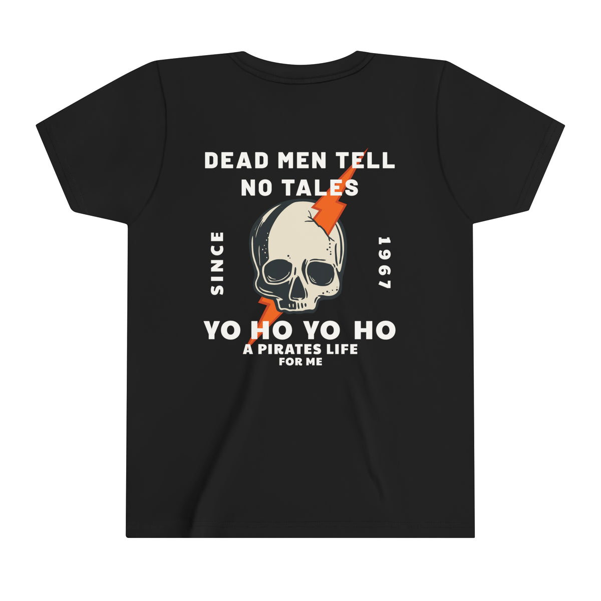 Dead Men Tell No Tales Bella Canvas Youth Short Sleeve Tee