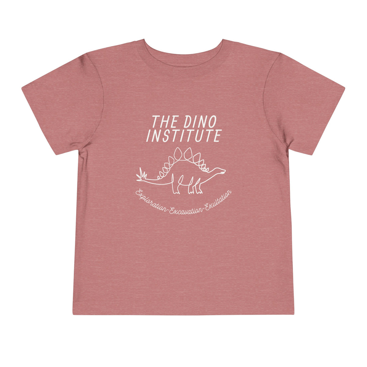 The Dino Institute Bella Canvas Toddler Short Sleeve Tee