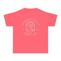 Paradise Falls Vacation Co. Comfort Colors Youth Midweight Tee