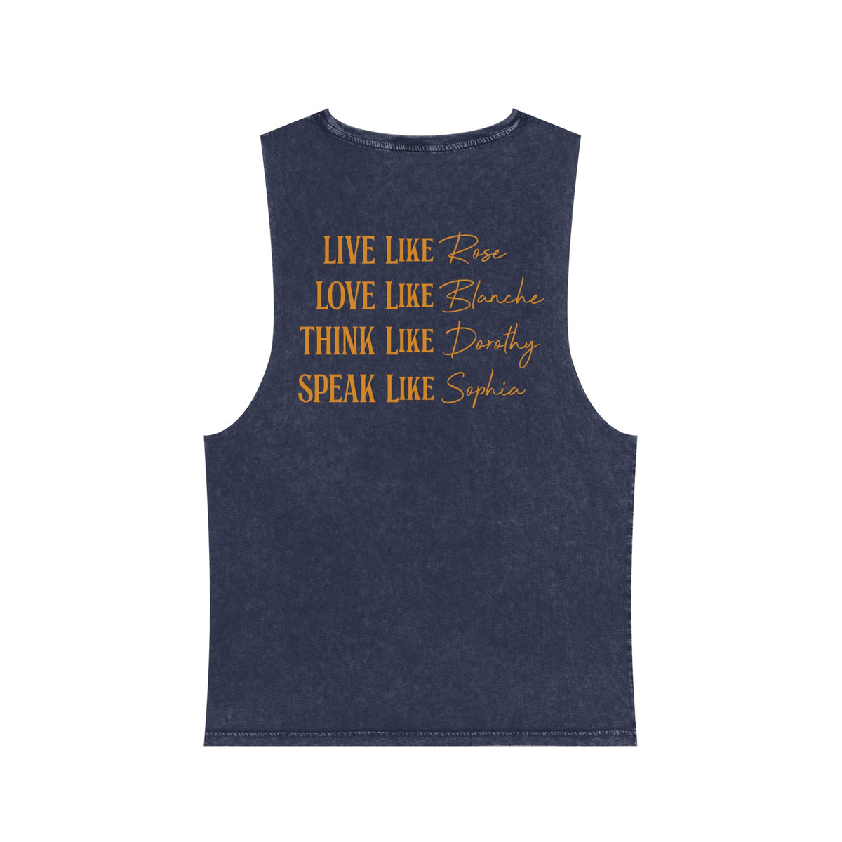 Thug Life AS Colour Unisex Stonewash Tank Top