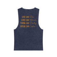 Thug Life AS Colour Unisex Stonewash Tank Top