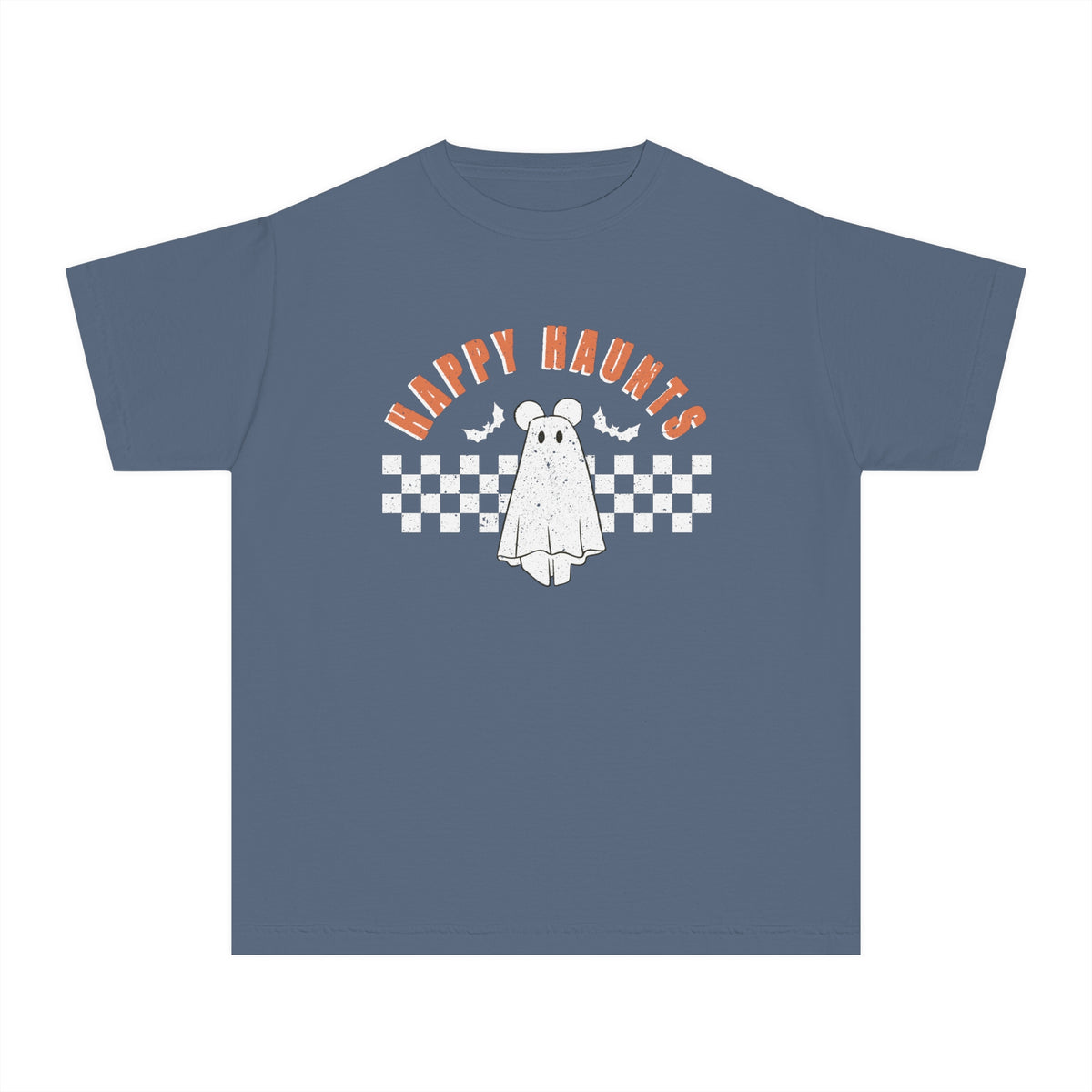 Happy Haunts Comfort Colors Youth Midweight Tee