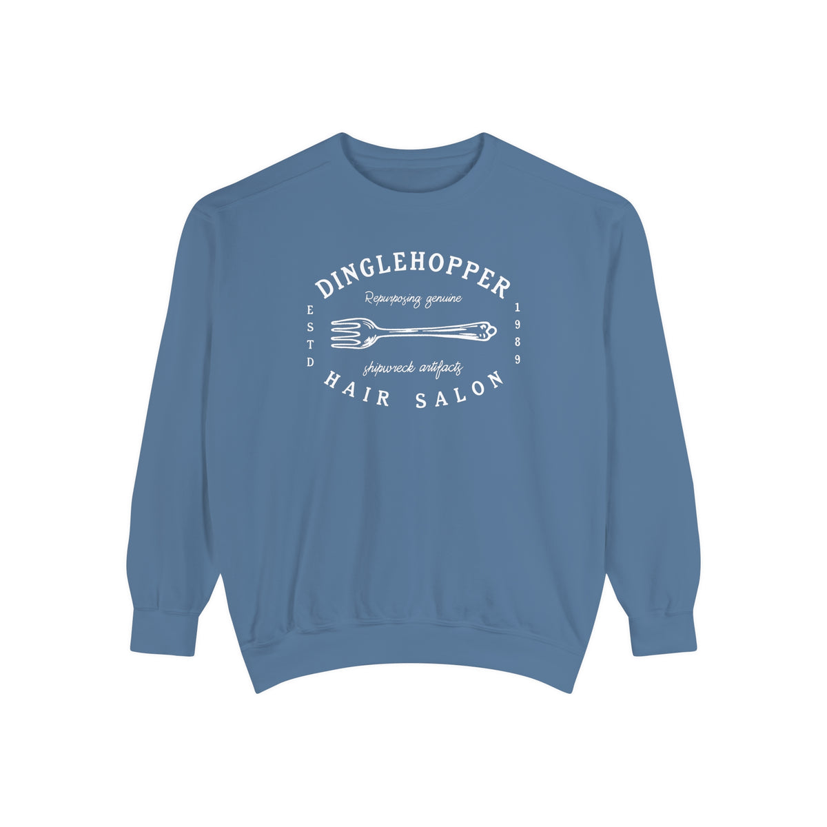Dinglehopper Hair Salon Comfort Colors Unisex Garment-Dyed Sweatshirt