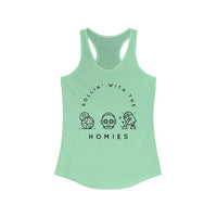 Rollin' With The Homies Women's Ideal Racerback Tank