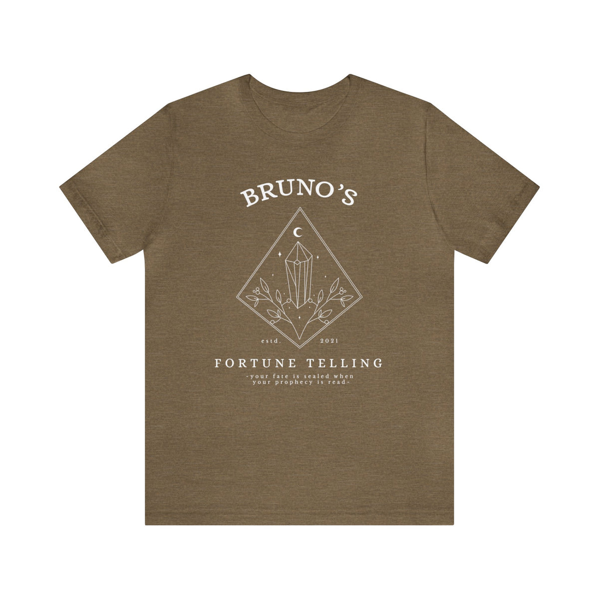 Bruno's Fortune Telling Bella Canvas Unisex Jersey Short Sleeve Tee