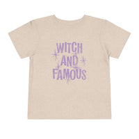 Witch and Famous Bella Canvas Toddler Short Sleeve Tee