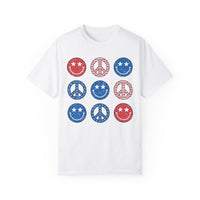 Patriotic Smiles Comfort Colors Unisex Garment-Dyed T-shirt