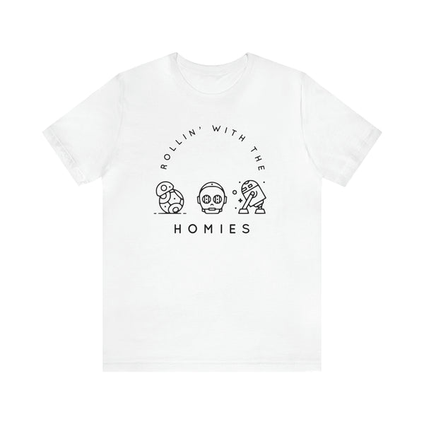 Rollin’ With The Homies Bella Canvas Unisex Jersey Short Sleeve Tee