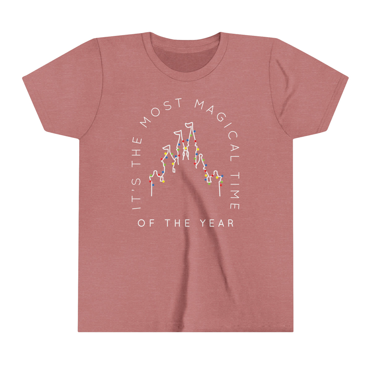 Most Magical Time Of The Year Bella Canvas Youth Short Sleeve Tee