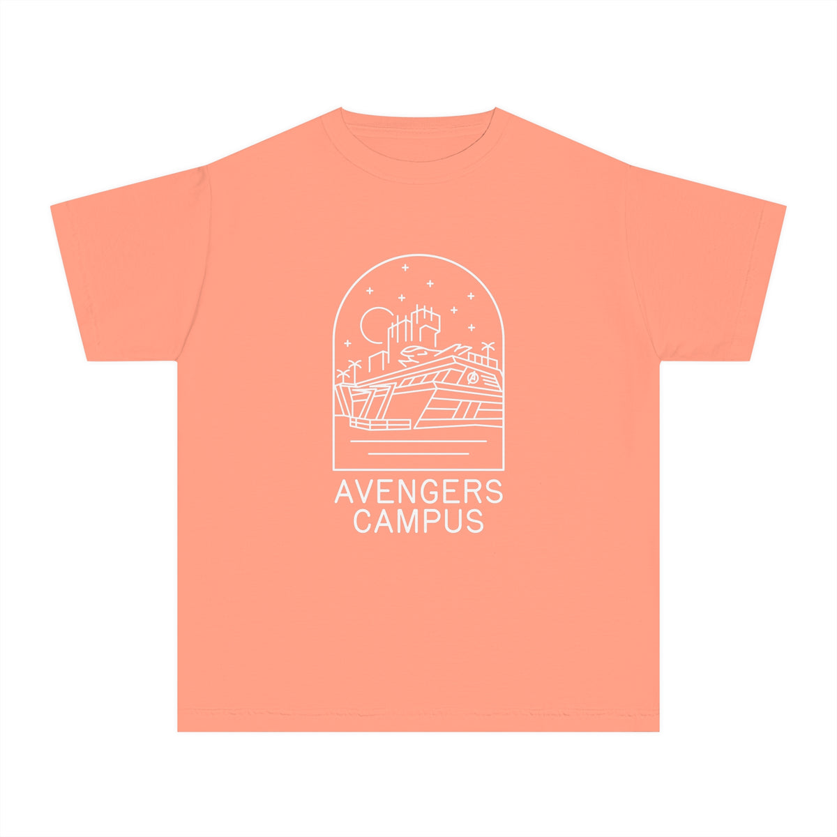 Avengers Campus Comfort Colors Youth Midweight Tee