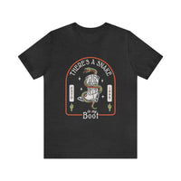 There's A Snake In My Boot Bella Canvas Unisex Jersey Short Sleeve Tee