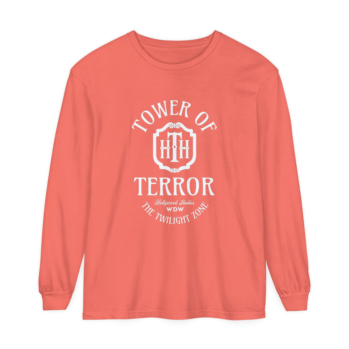 Tower Of Terror Comfort Colors Unisex Garment-dyed Long Sleeve T-Shirt