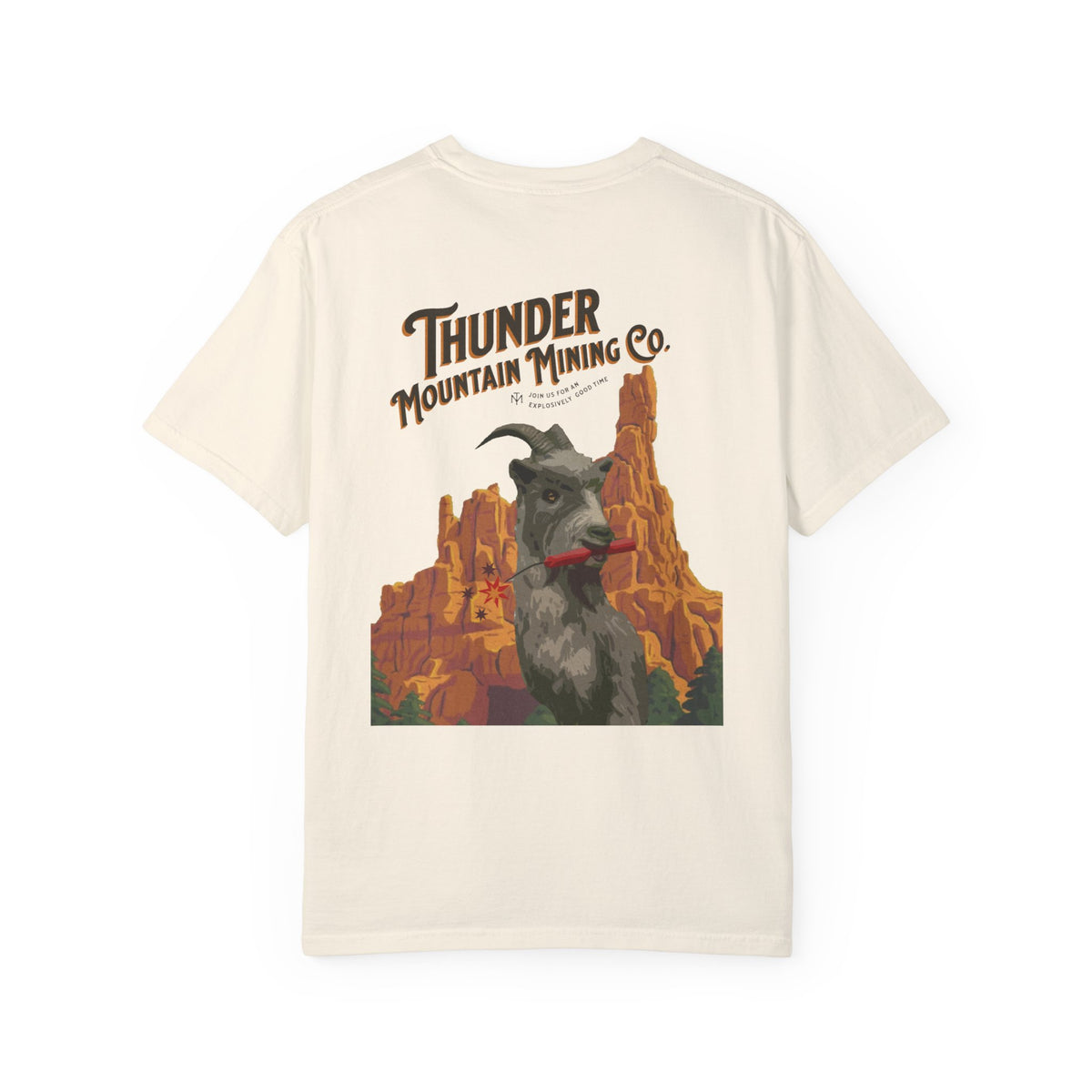 Thunder Mountain Mining Co. Comfort Colors Unisex Garment-Dyed T-shirt