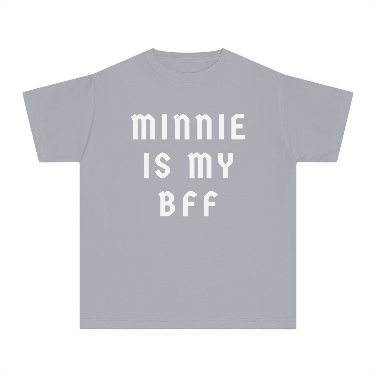 Minnie Is My BFF Comfort Colors Youth Midweight Tee