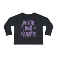 Witch and Famous Rabbit Skins Toddler Long Sleeve Tee
