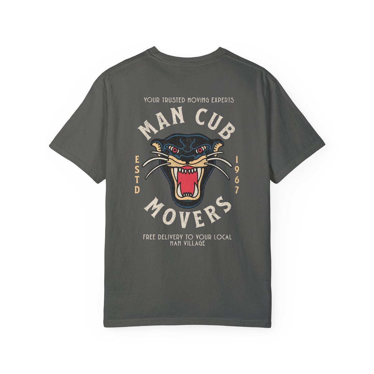 Man Cub Movers Comfort Colors Unisex Garment-Dyed T-shirt