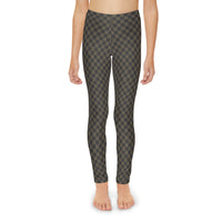 Checked Youth Full-Length Leggings
