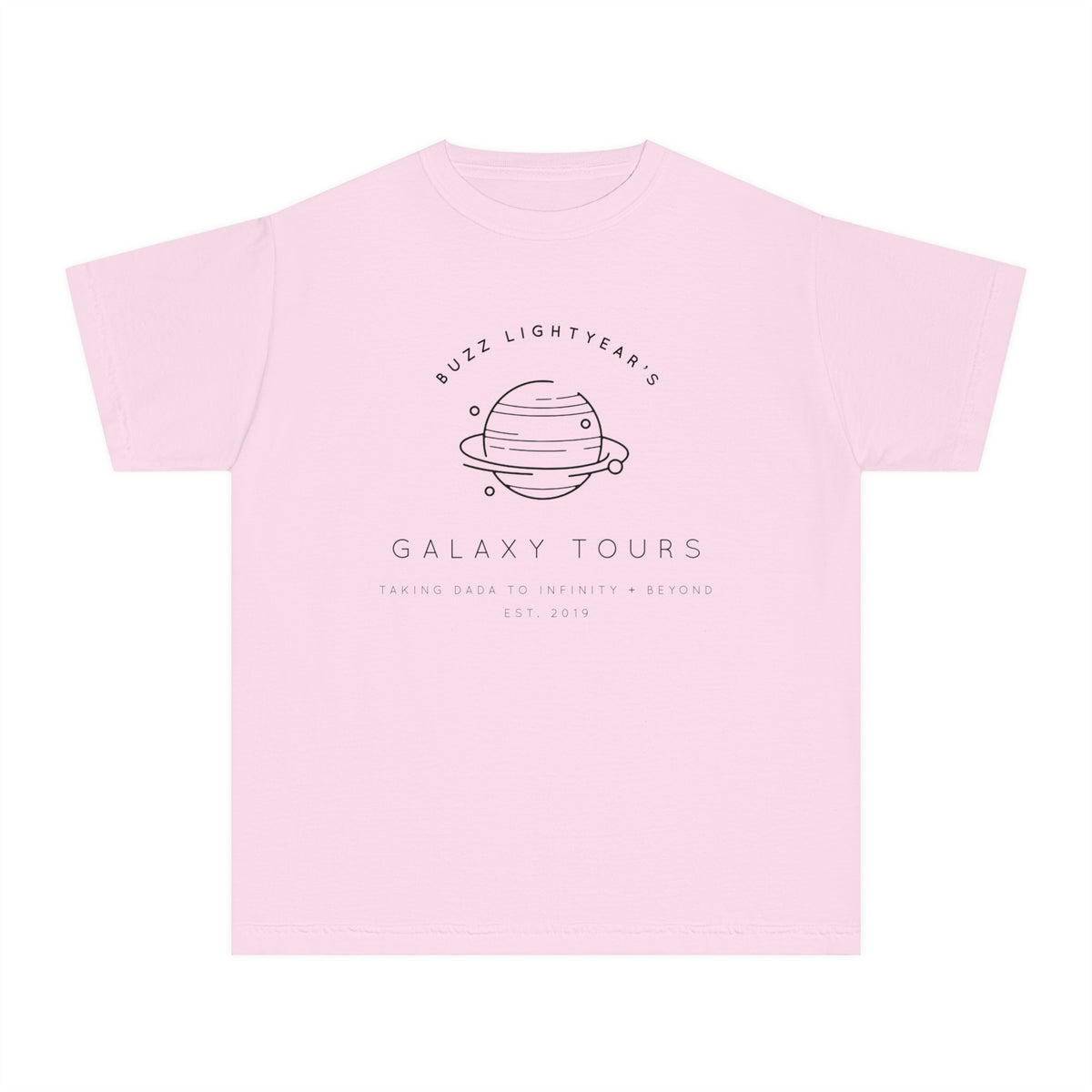 Lightyear's Galaxy Tours Comfort Colors Youth Midweight Tee