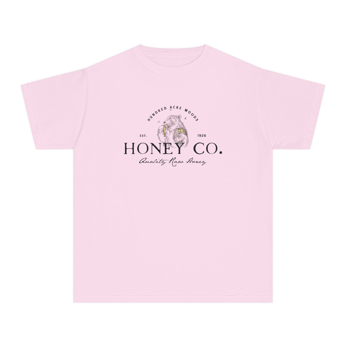 Hundred Acre Woods Honey Co. Comfort Colors Youth Midweight Tee