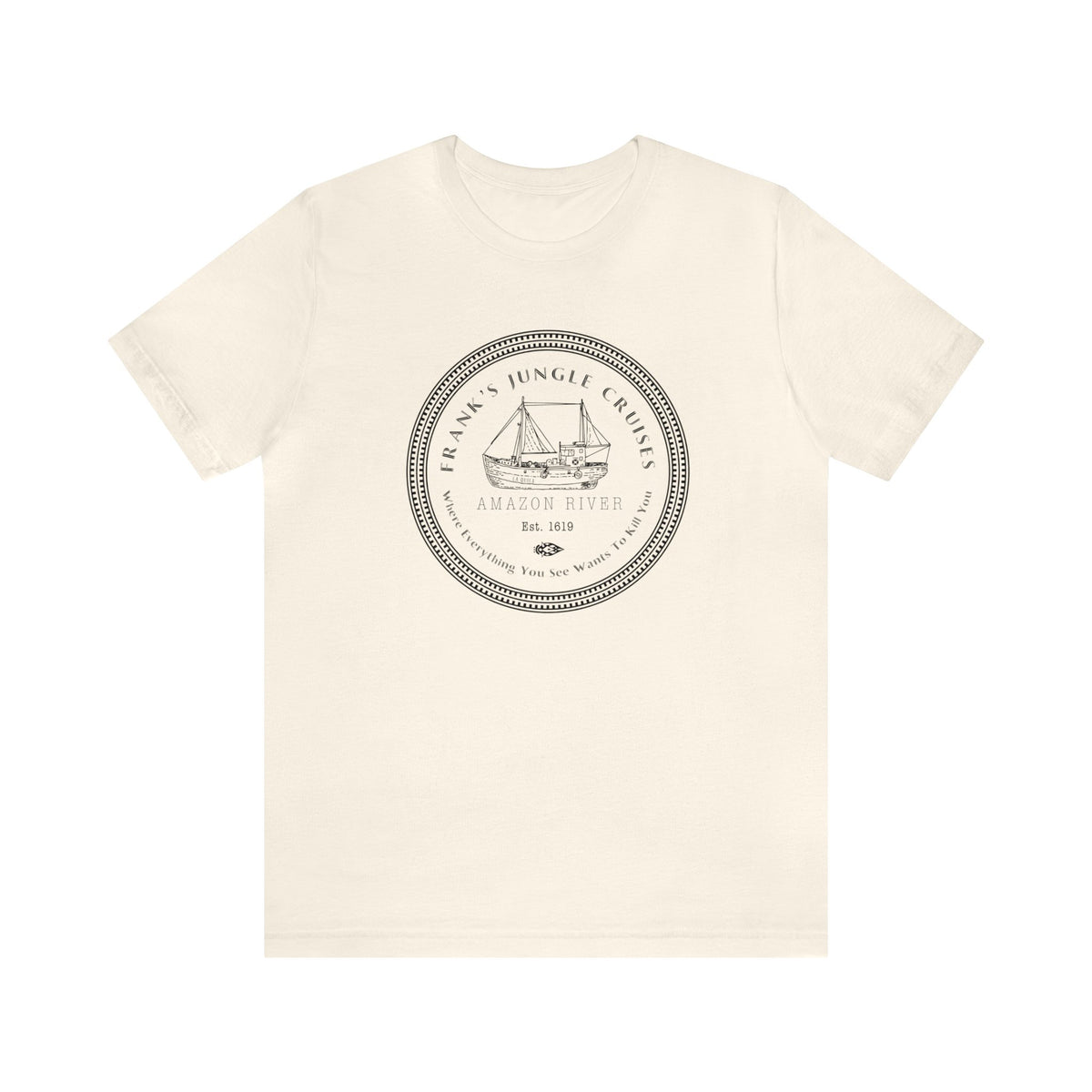 Frank's Jungle Cruise Bella Canvas Unisex Jersey Short Sleeve Tee