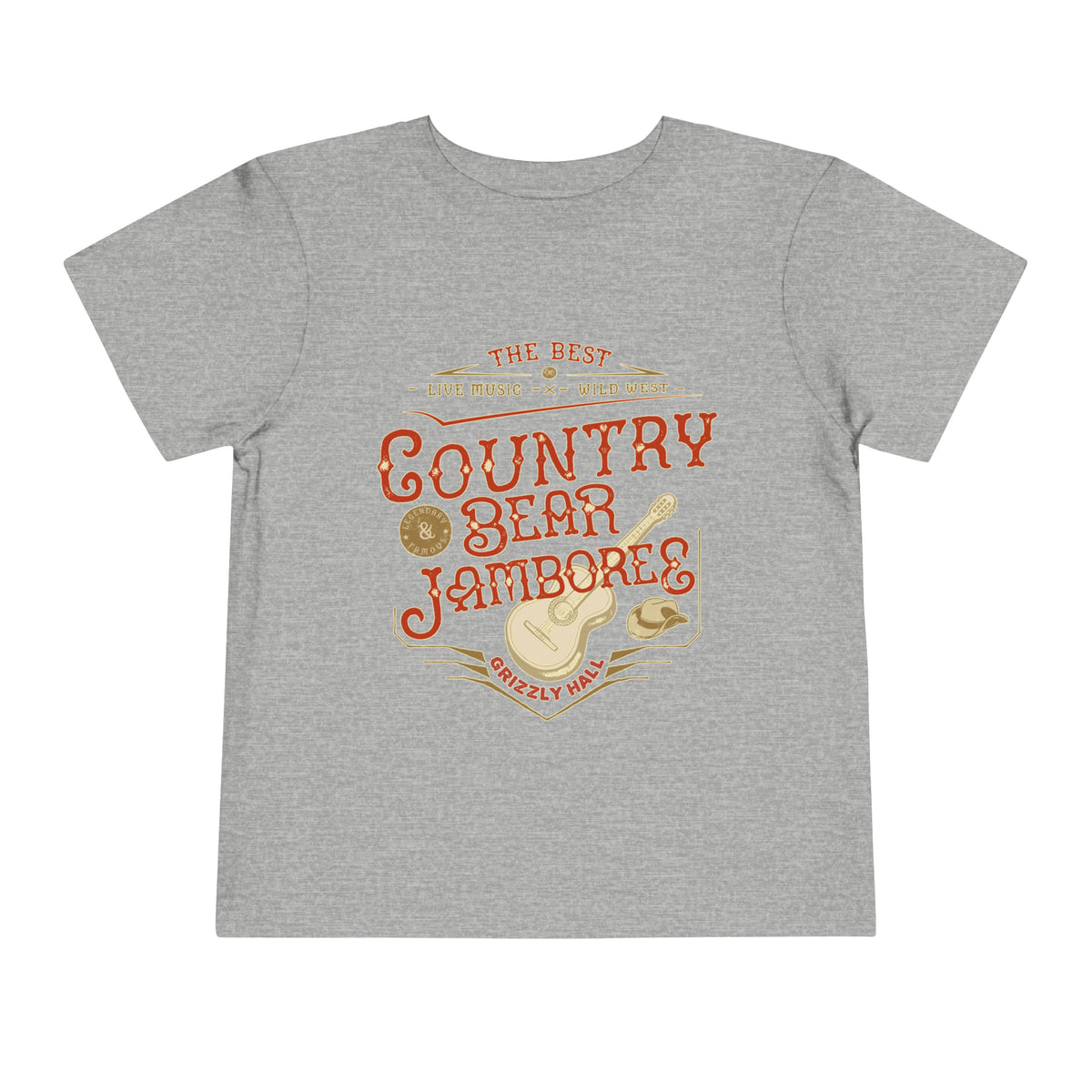 Country Bear Jamboree Bella Canvas Toddler Short Sleeve Tee