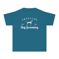 Cruella’s Dog Grooming Comfort Colors Youth Midweight Tee