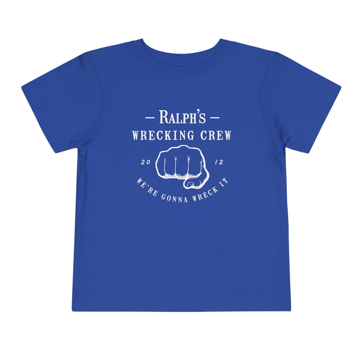 Ralph’s Wrecking Crew Bella Canvas Toddler Short Sleeve Tee