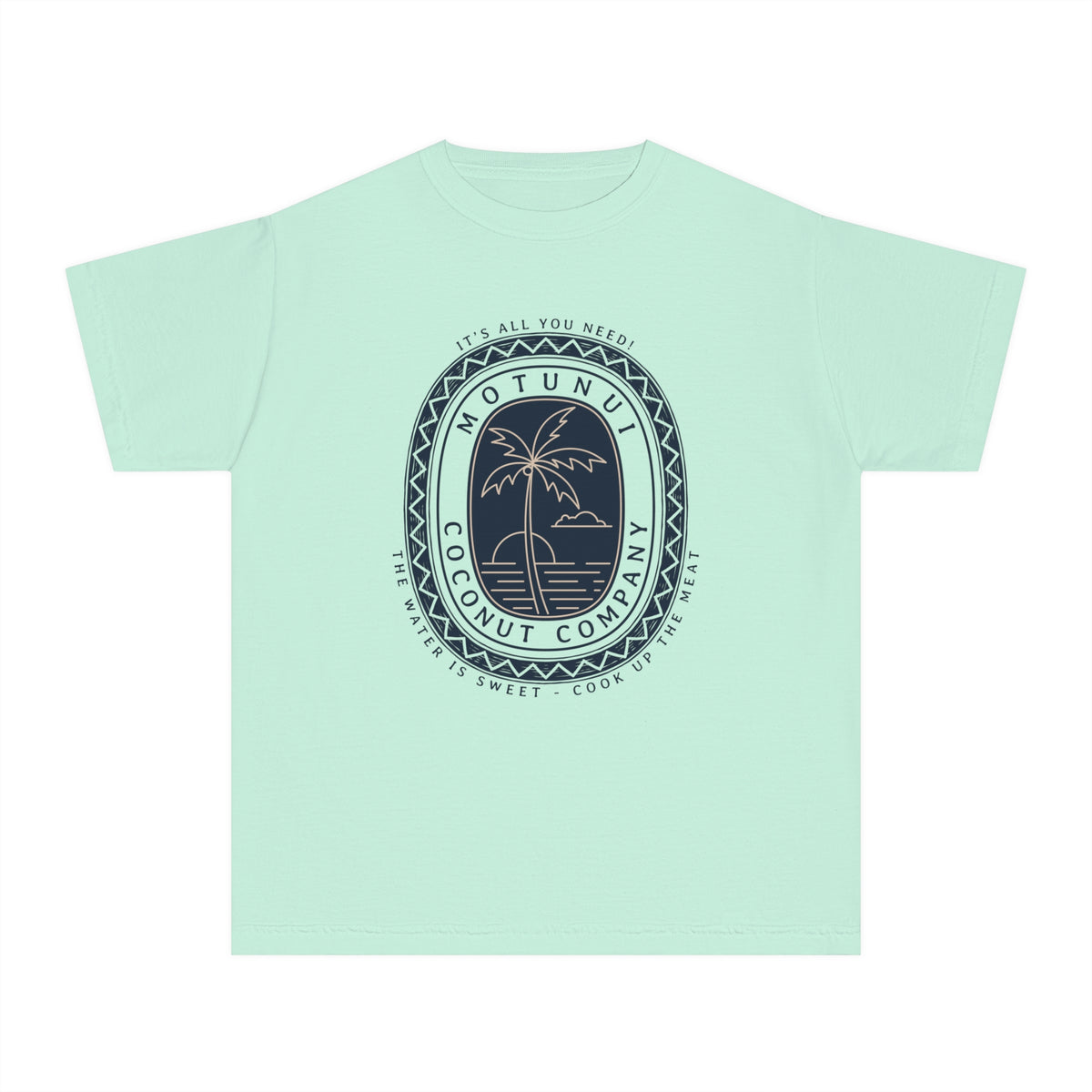 Motunui Coconut Company Comfort Colors Youth Midweight Tee
