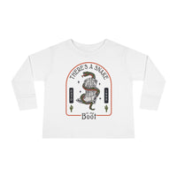 There's A Snake In My Boot Rabbit Skins Toddler Long Sleeve Tee