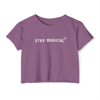 Stay Magical Women's Festival Crop Top