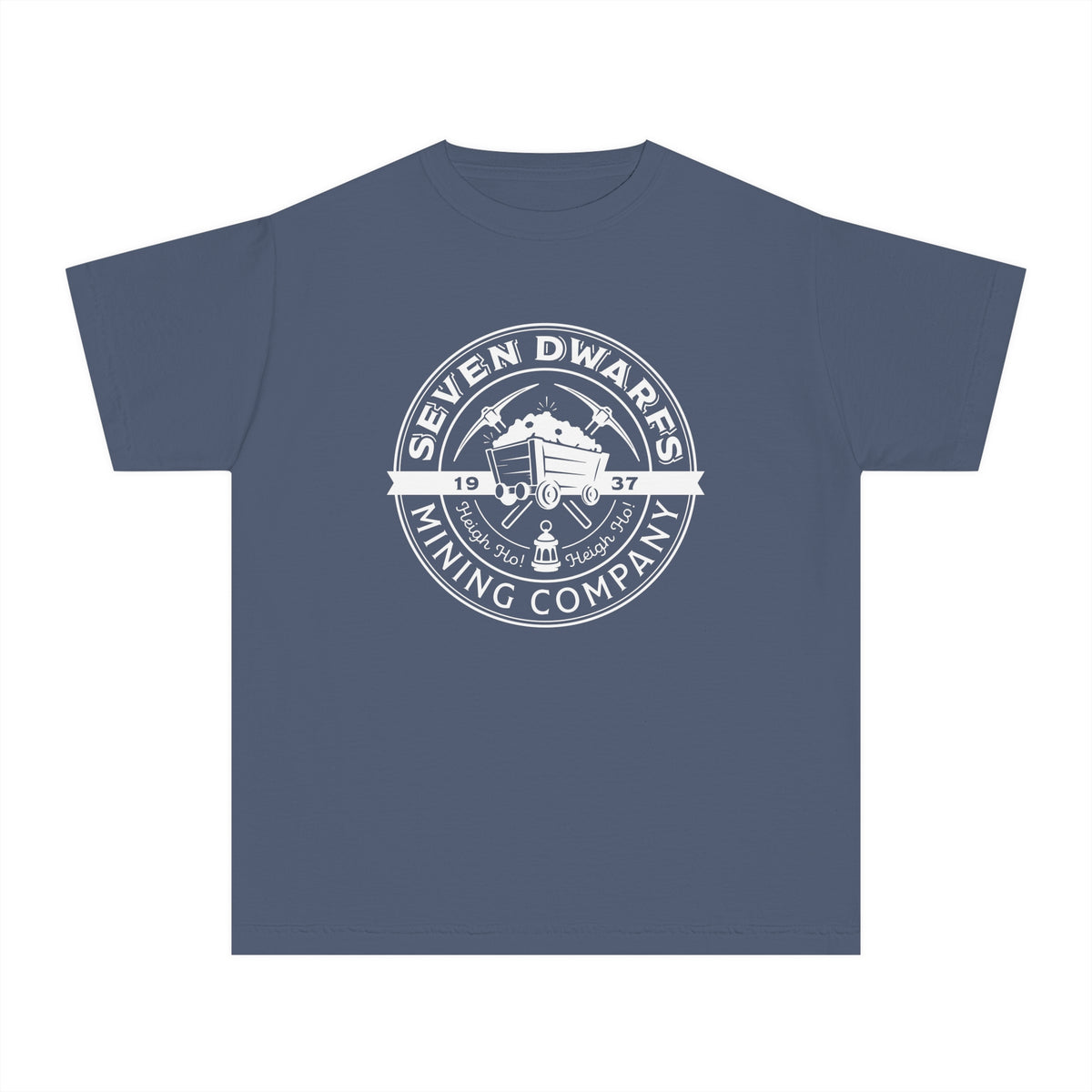 Seven Dwarfs Mining Company Comfort Colors Youth Midweight Tee