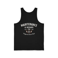 Hollywood Tower Hotel Maintenance & Repairs Bella Canvas Unisex Jersey Tank