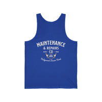 Hollywood Tower Hotel Maintenance & Repairs Bella Canvas Unisex Jersey Tank