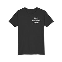 Best Birthday Ever Bella Canvas Youth Short Sleeve Tee