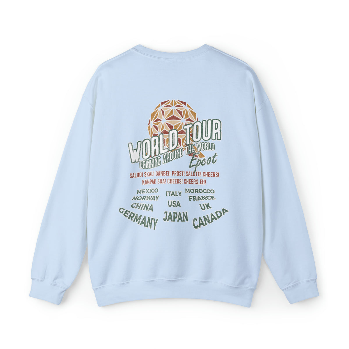 World Tour Gildan Unisex Heavy Blend™ Crewneck Sweatshirt