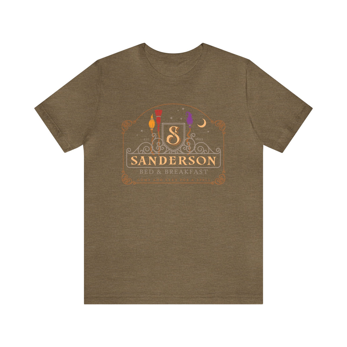 Sanderson Bed And Breakfast Bella Canvas Unisex Jersey Short Sleeve Tee