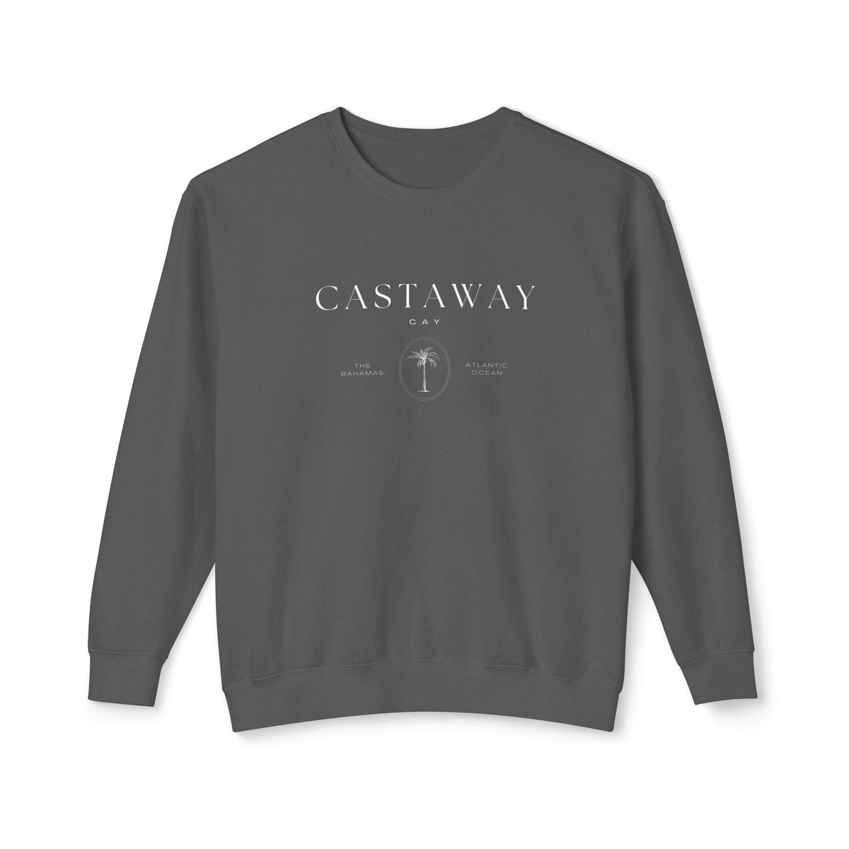 Castaway Cay Unisex Lightweight Comfort Colors Crewneck Sweatshirt