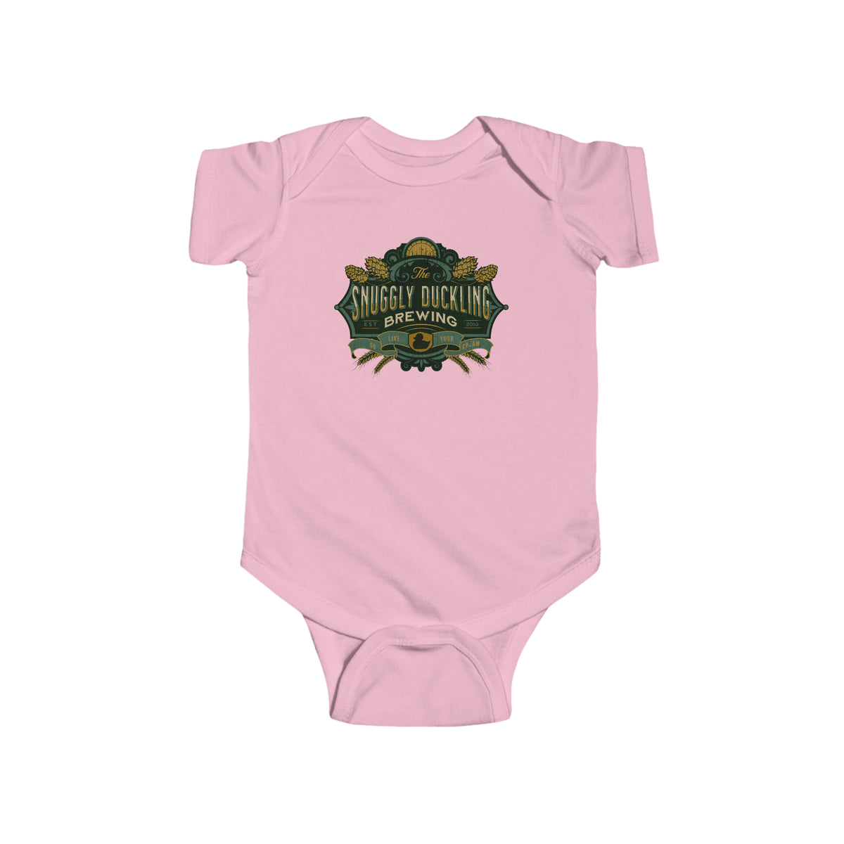 The Snuggly Duckling Brewing Rabbit Skins Infant Fine Jersey Bodysuit