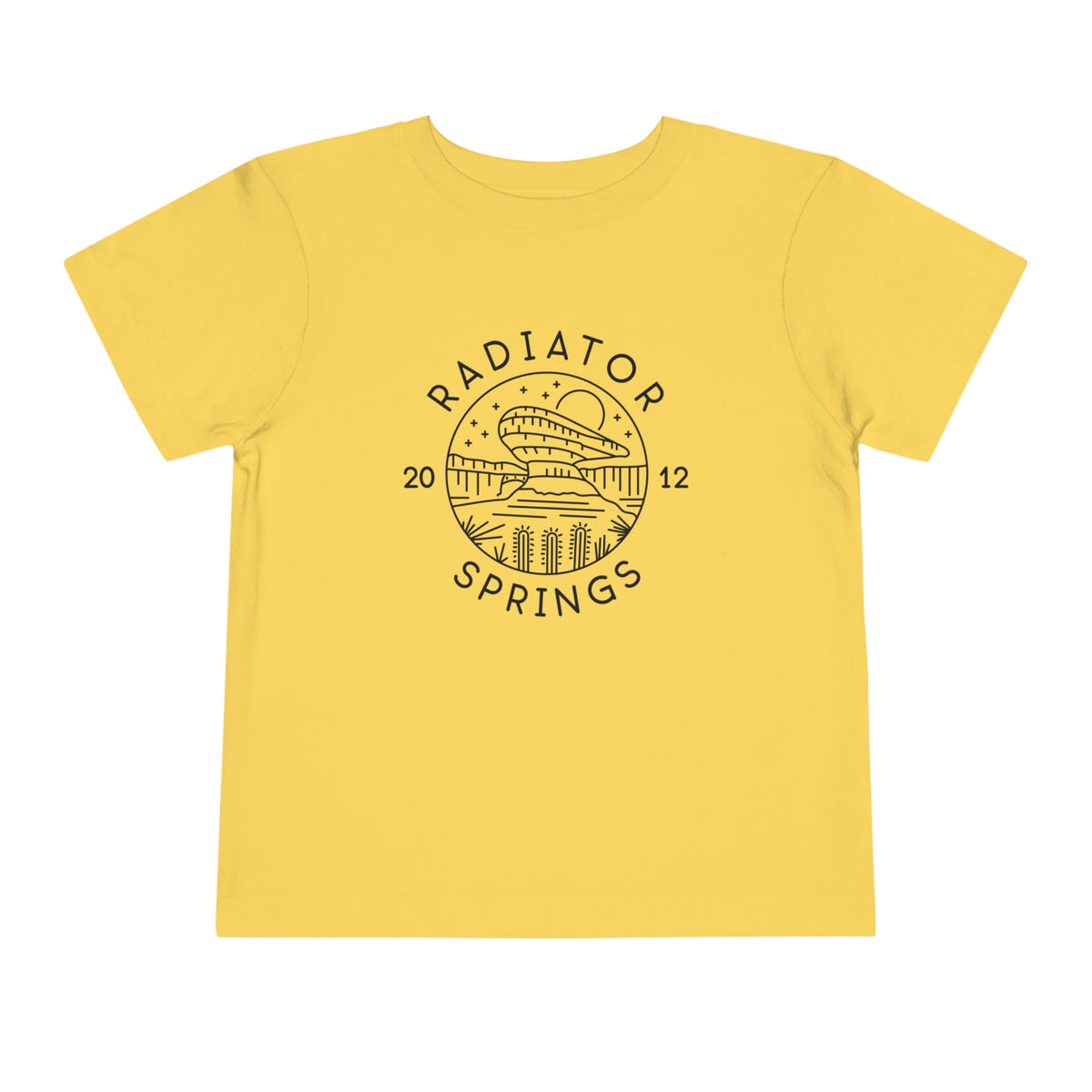 Radiator Springs Bella Canvas Toddler Short Sleeve Tee
